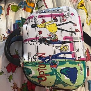 Brighton Jetsetter Cosmetic Case Colorful Graphic Women's Backpack